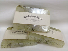 Eucalyptus and Thyme Soap Slice