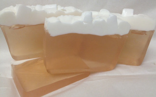 Rootbeer Float Soap Slice